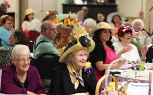 The Naugatuck Senior Center held its second annual Kentucky Derby Day May 3. The event featured a ‘horse’ race, a hat contest for the ladies, non-alcoholic homemade Mint Juleps made with mint grown at the senior center and a Kentucky fried chicken dinner. –ELIO GUGLIOTTI 