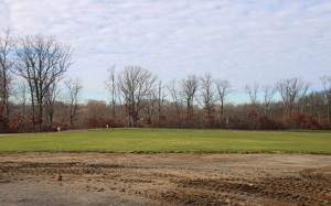 The borough is planning to build an athletic field on this land off of Osborn Road and Wisteria Drive in the Apple Hill Estates subdivision. –LUKE MARSHALL