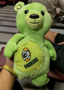 When the Greyhounds are in need of a rally they turn to their ‘rally bear.’ –CONTRIBUTED 