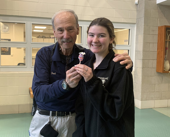 Longtime school security guard provides security with a smile